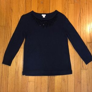 J. Crew jewel sweater